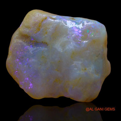 13.00 Cts Natural Australian Fire Opal Fancy Rough Loose Gemstone For Jewelry 20x17x7 mm R-441