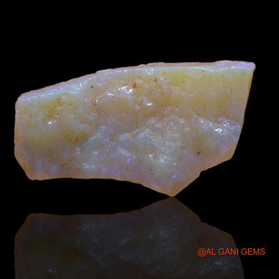 12.00 Cts Natural Australian Fire Opal Loose Gemstone Fancy Rough 29x16x5 mm R-447