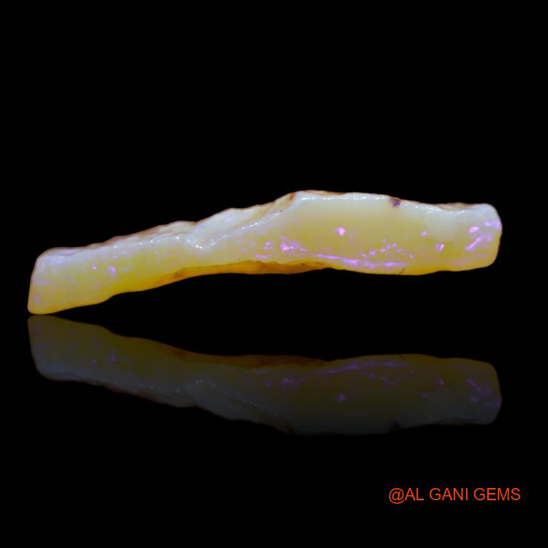 12.00 Cts Natural Australian Fire Opal Loose Gemstone Fancy Rough 29x16x5 mm R-447