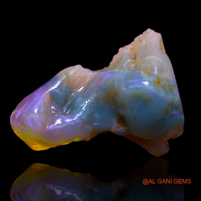 10.00 Cts Natural Australian Fire Opal Loose Gemstone Fancy Rough 23x18x7 mm R-449