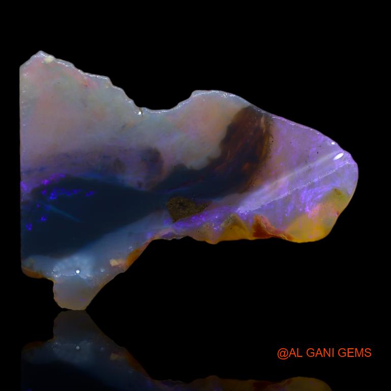 10.00 Cts Natural Australian Fire Opal Loose Gemstone Fancy Rough 23x18x7 mm R-449