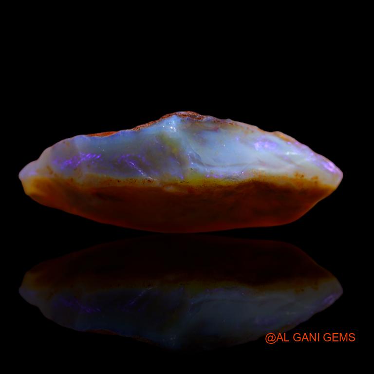 18.00 Cts Unheated Australian Fire Opal Loose Gemstone Fancy Rough Natural 29x18x7 mm R-450