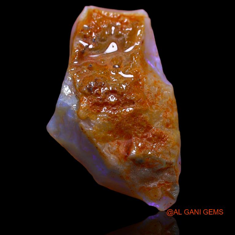 18.00 Cts Unheated Australian Fire Opal Loose Gemstone Fancy Rough Natural 29x18x7 mm R-450