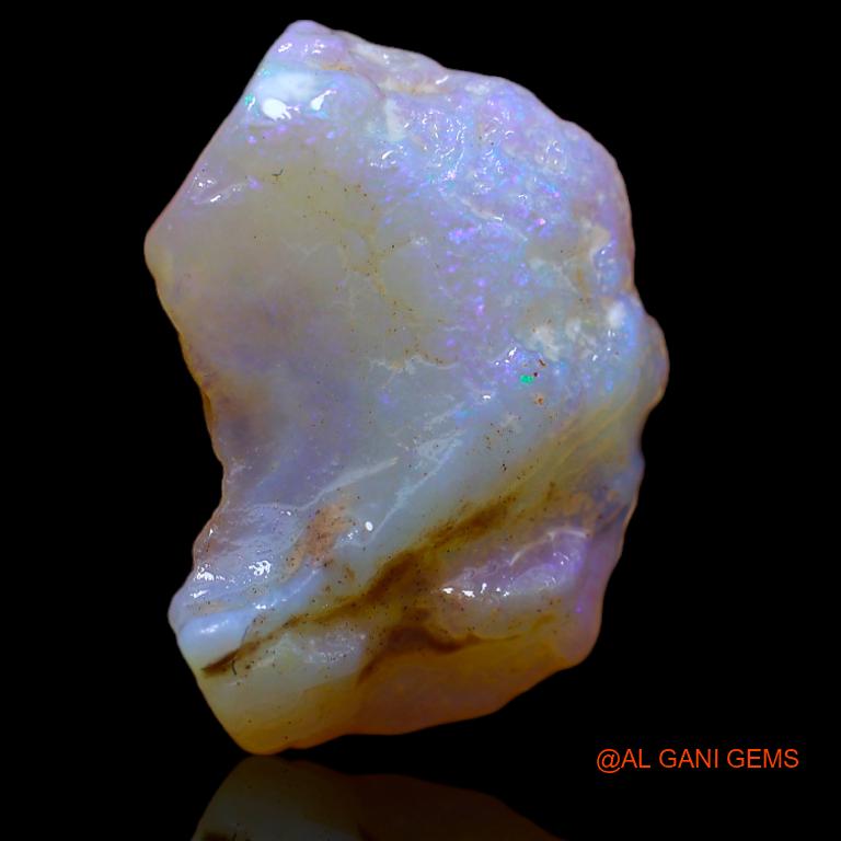 10.00 Cts Natural Australian Fire Opal Loose Gemstone Fancy Rough 22x16x6 mm R-459