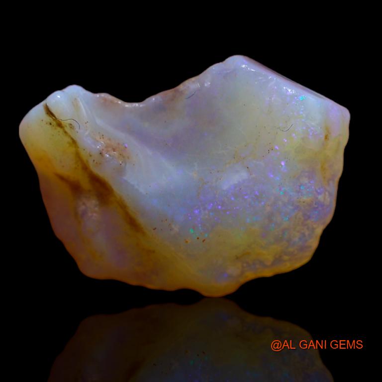 10.00 Cts Natural Australian Fire Opal Loose Gemstone Fancy Rough 22x16x6 mm R-459