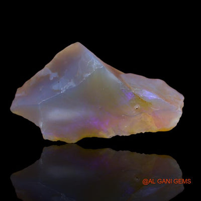12.00 Cts Natural Australian Fire Opal Loose Gemstone Fancy Rough 26x16x7 mm R-460