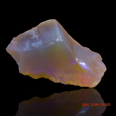 12.00 Cts Natural Australian Fire Opal Loose Gemstone Fancy Rough 26x16x7 mm R-460