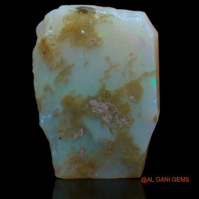 10.00 Cts Natural Australian Fire Opal Loose Gemstone Fancy Rough 20x15x4 mm R-461