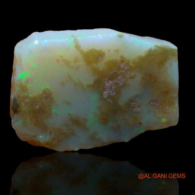 10.00 Cts Natural Australian Fire Opal Loose Gemstone Fancy Rough 20x15x4 mm R-461