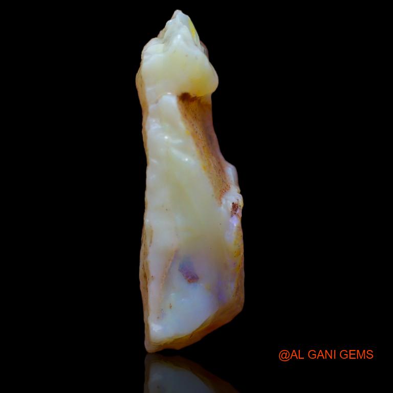 15.00 Cts Natural Australian Fire Opal Loose Gemstone Fancy Rough 30x10x9 mm R-463