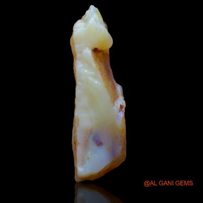 15.00 Cts Natural Australian Fire Opal Loose Gemstone Fancy Rough 30x10x9 mm R-463
