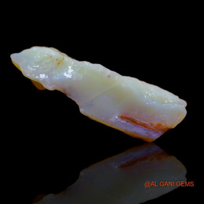 15.00 Cts Natural Australian Fire Opal Loose Gemstone Fancy Rough 30x10x9 mm R-463