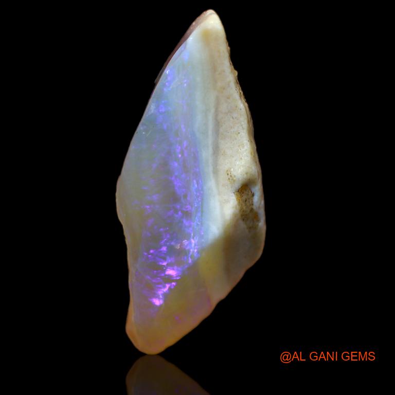 15.00 Cts Natural Australian Fire Opal Fancy Rough Loose Gemstone For Jewelry 24x13x9 mm R-464