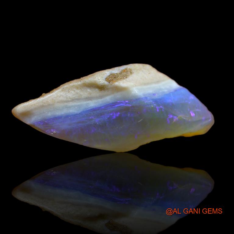 15.00 Cts Natural Australian Fire Opal Fancy Rough Loose Gemstone For Jewelry 24x13x9 mm R-464