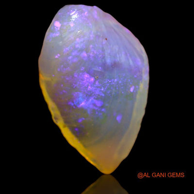 5.00 Cts Natural Australian Fire Opal Fancy Rough Loose Gemstone For Jewelry 20x12x5 mm R-469