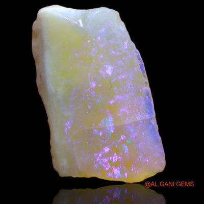 6.00 Cts Natural Australian Fire Opal Loose Gemstone Fancy Rough 18x11x5 mm R-470
