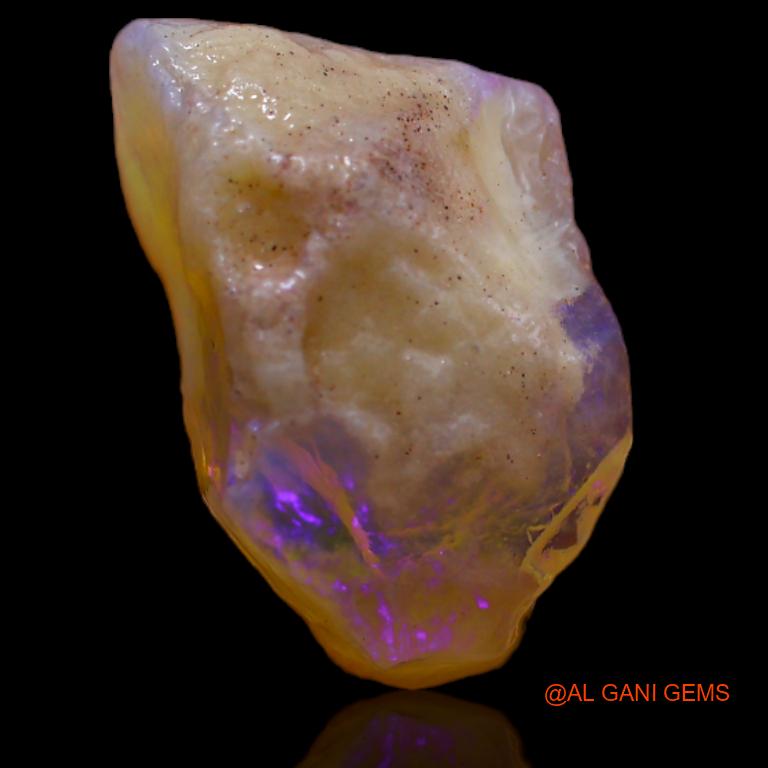 9.00 Cts Natural Australian Fire Opal Fancy Rough Loose Gemstone For Jewelry 17x11x8 mm R-472