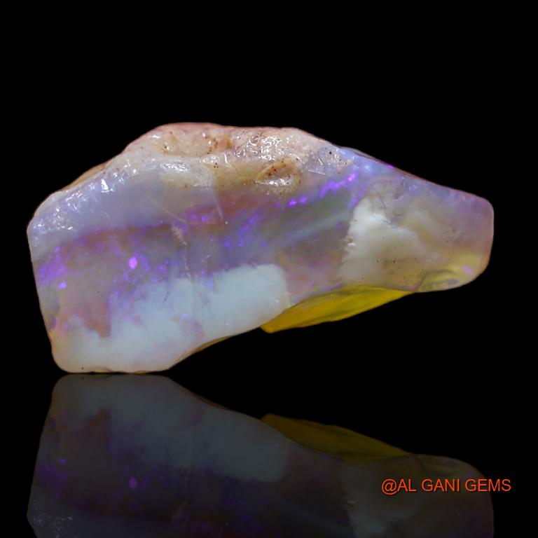 9.00 Cts Natural Australian Fire Opal Fancy Rough Loose Gemstone For Jewelry 17x11x8 mm R-472