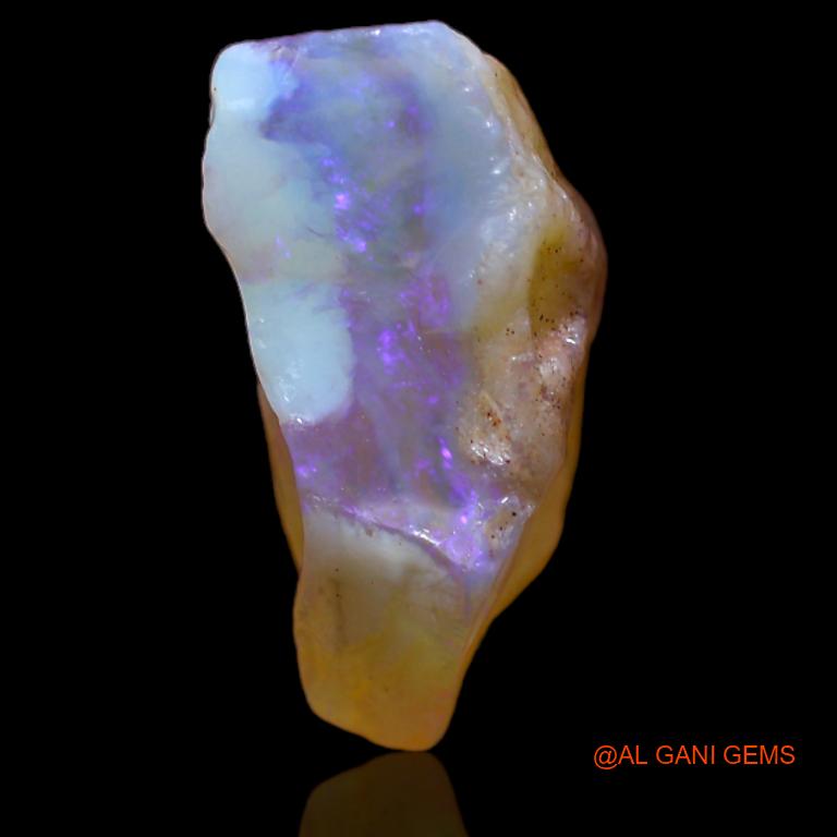 9.00 Cts Natural Australian Fire Opal Fancy Rough Loose Gemstone For Jewelry 17x11x8 mm R-472
