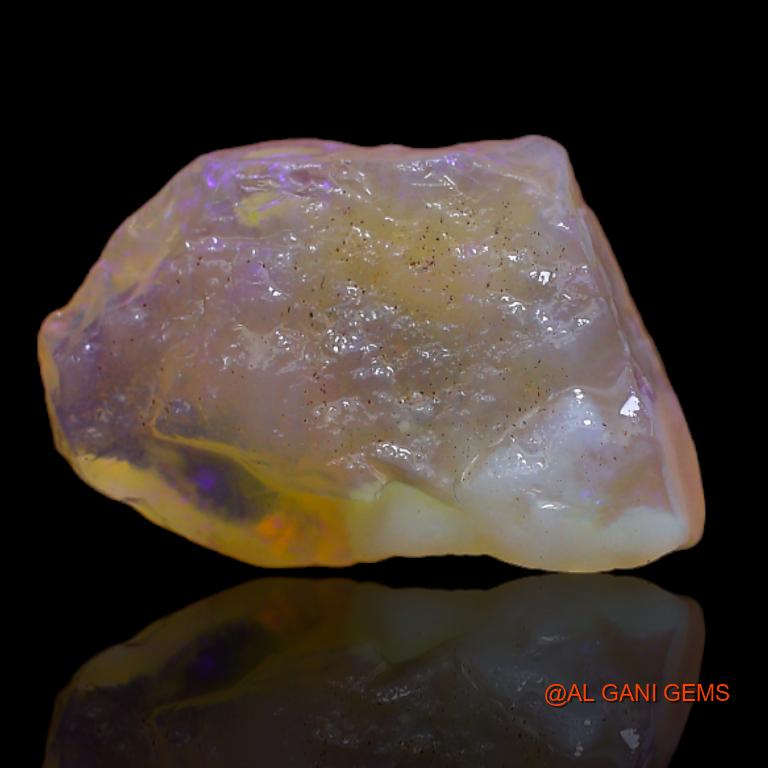 9.00 Cts Natural Australian Fire Opal Fancy Rough Loose Gemstone For Jewelry 17x11x8 mm R-472