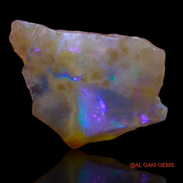 6.00 Cts Unheated Australian Fire Opal Loose Gemstone Fancy Rough Natural 17x13x6 mm R-473