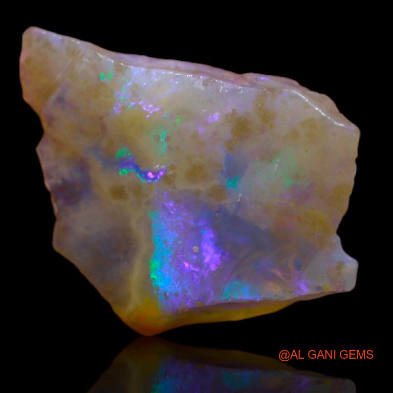 6.00 Cts Unheated Australian Fire Opal Loose Gemstone Fancy Rough Natural 17x13x6 mm R-473
