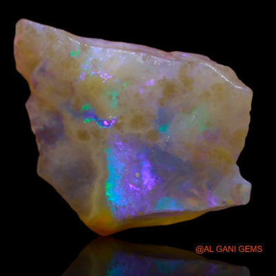 6.00 Cts Unheated Australian Fire Opal Loose Gemstone Fancy Rough Natural 17x13x6 mm R-473