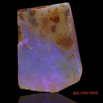 Natural Untreated Fire Opal Loose Gemstone Fancy Rough From Australia 6.00 Cts 16x12x4 mm R-475