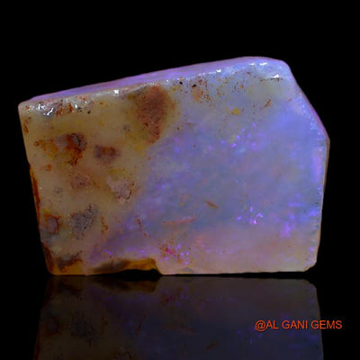 Natural Untreated Fire Opal Loose Gemstone Fancy Rough From Australia 6.00 Cts 16x12x4 mm R-475
