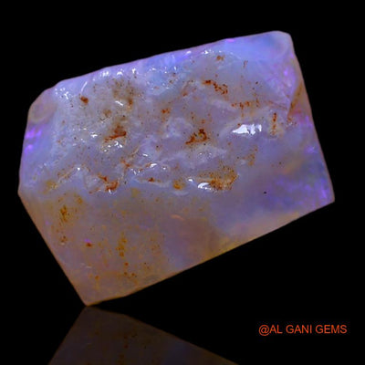Natural Untreated Fire Opal Loose Gemstone Fancy Rough From Australia 6.00 Cts 16x12x4 mm R-475
