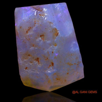 Natural Untreated Fire Opal Loose Gemstone Fancy Rough From Australia 6.00 Cts 16x12x4 mm R-475