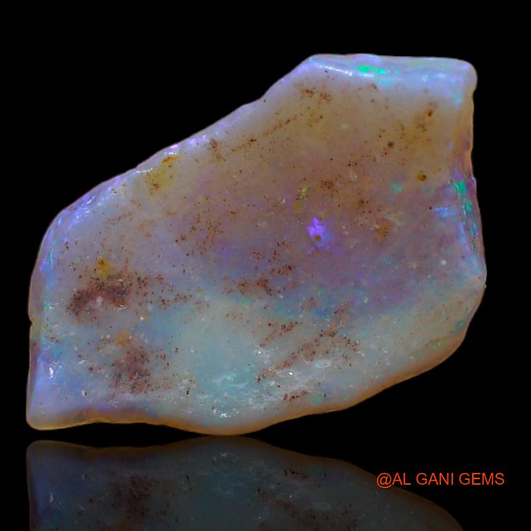 3.80 Cts Natural Australian Fire Opal Loose Gemstone Fancy Rough 21x12x2 mm R-479