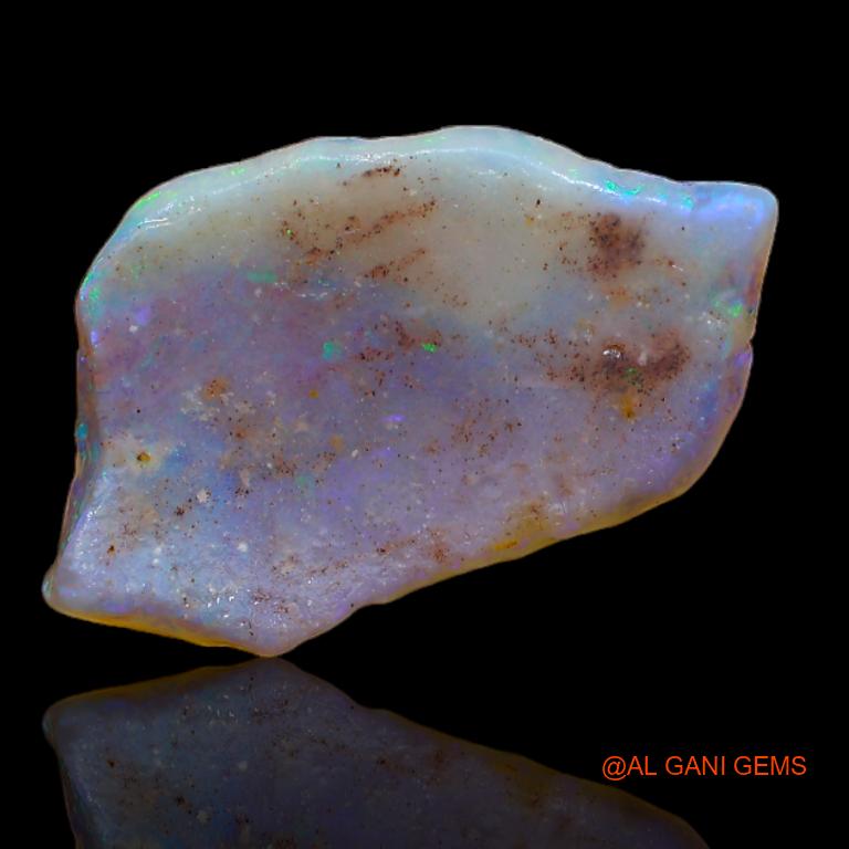3.80 Cts Natural Australian Fire Opal Loose Gemstone Fancy Rough 21x12x2 mm R-479