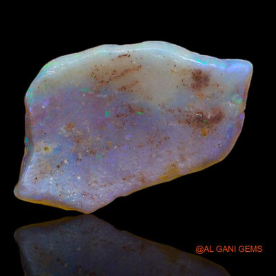 3.80 Cts Natural Australian Fire Opal Loose Gemstone Fancy Rough 21x12x2 mm R-479