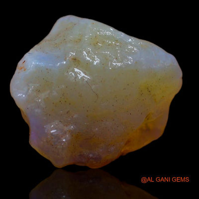 11.00 Cts Natural Australian Fire Opal Loose Gemstone Fancy Rough 16x15x11 mm R-484