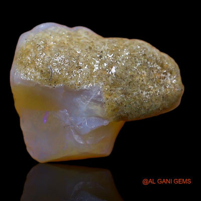 12.00 Cts Natural Australian Fire Opal Fancy Rough Loose Gemstone For Jewelry 18x14x10 mm R-486