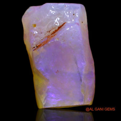 5.00 Cts Natural Australian Fire Opal Loose Gemstone Fancy Rough 14x9x5 mm R-491