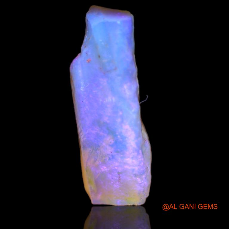 5.00 Cts Natural Australian Fire Opal Loose Gemstone Fancy Rough 14x9x5 mm R-491