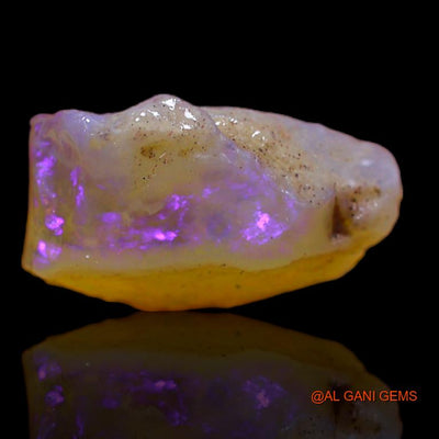 5.00 Cts Unheated Australian Fire Opal Loose Gemstone Fancy Rough Natural 15x11x6 mm R-492