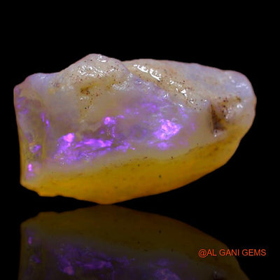5.00 Cts Unheated Australian Fire Opal Loose Gemstone Fancy Rough Natural 15x11x6 mm R-492