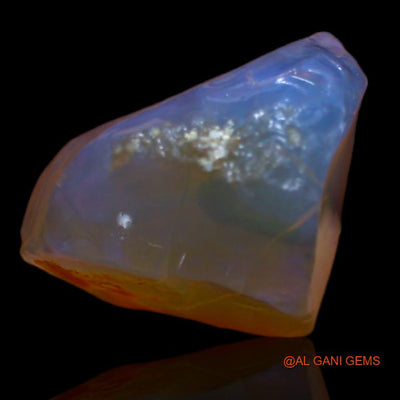 Natural Fire Opal Gemstone 8.60 Cts Loose Fancy Rough From Australia 13x11x10 mm R-493