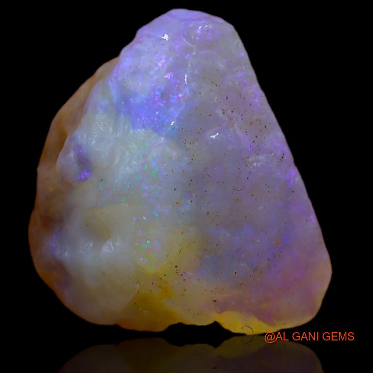 6.00 Cts Unheated Australian Fire Opal Loose Gemstone Fancy Rough Natural 15x13x7 mm R-494