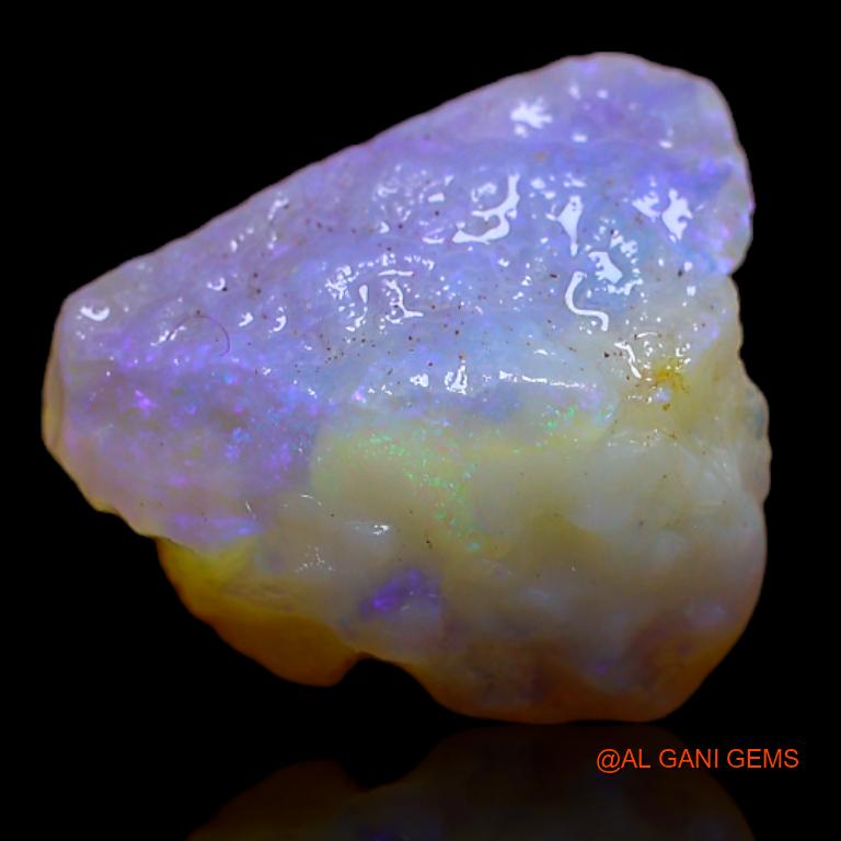 6.00 Cts Unheated Australian Fire Opal Loose Gemstone Fancy Rough Natural 15x13x7 mm R-494