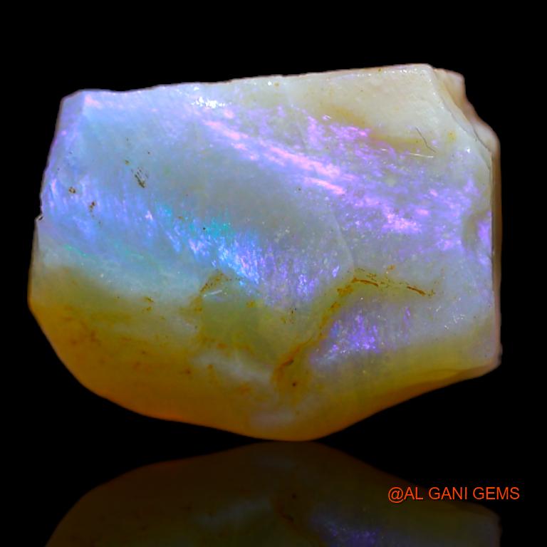 4.60 Cts Natural Australian Fire Opal Fancy Rough Loose Gemstone For Jewelry 13x10x5 mm R-498