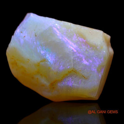 4.60 Cts Natural Australian Fire Opal Fancy Rough Loose Gemstone For Jewelry 13x10x5 mm R-498