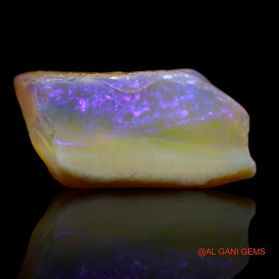4.70 Cts Natural Australian Fire Opal Loose Gemstone Fancy Rough 10x9x6 mm R-499