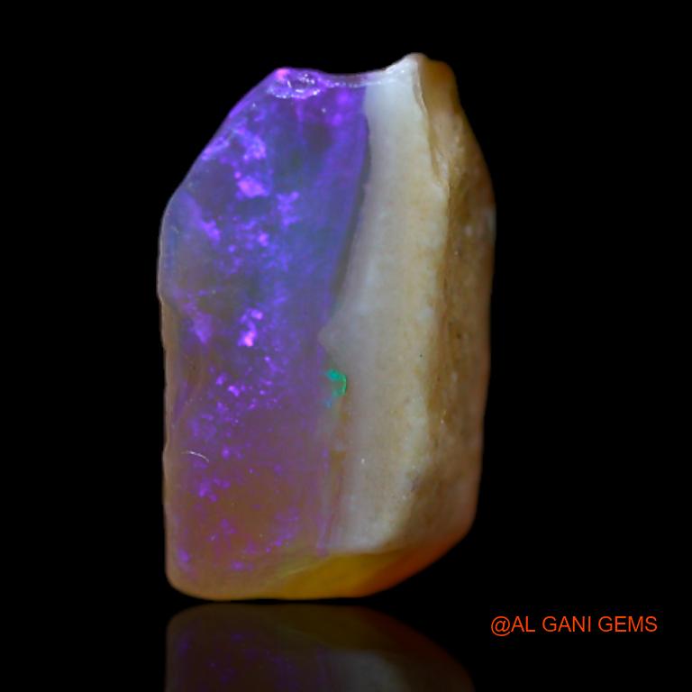 4.70 Cts Natural Australian Fire Opal Loose Gemstone Fancy Rough 10x9x6 mm R-499