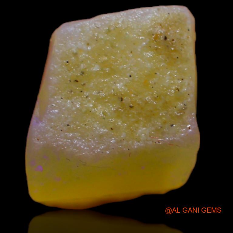 4.70 Cts Natural Australian Fire Opal Loose Gemstone Fancy Rough 10x9x6 mm R-499