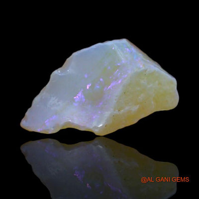 6.60 Cts Natural Australian Fire Opal Loose Gemstone Fancy Rough 19x10x7 mm R-49