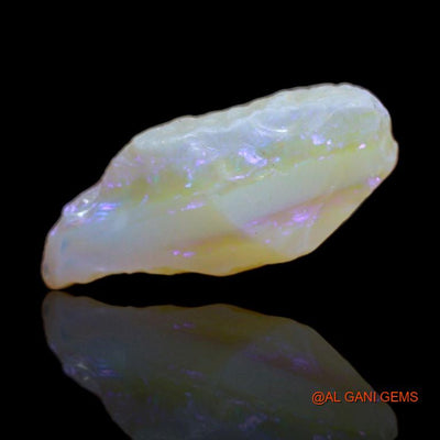 6.60 Cts Natural Australian Fire Opal Loose Gemstone Fancy Rough 19x10x7 mm R-49